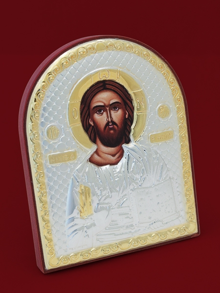 Икона от сребро Исус Христос - 501120