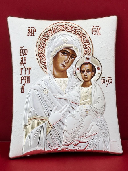Сребърна икона - Св. Богородица - 122TBR1FWD