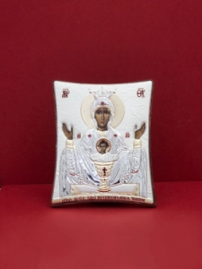 Сребърна икона - Св. Богородица - 123TBR1FWAA